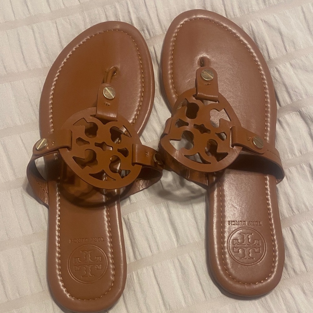 Tory Burch Miller Sandals size 38